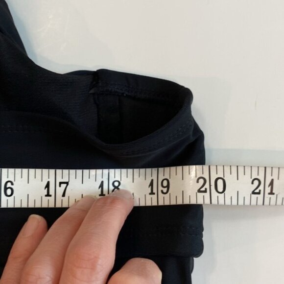 Black Tankini bikini two piece set size 2X - Picture 14 of 16